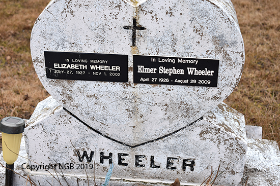 Elizabeth =& Elmer Sephen Wheeler 