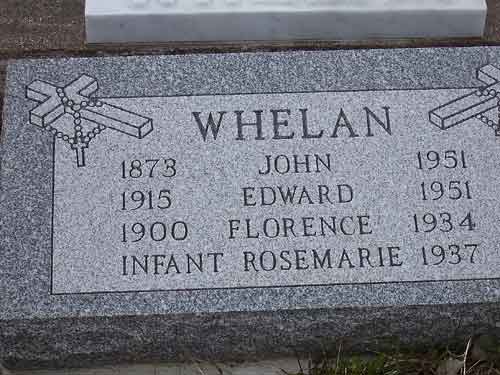 John, Edward Florence & Rosemarie Whelan