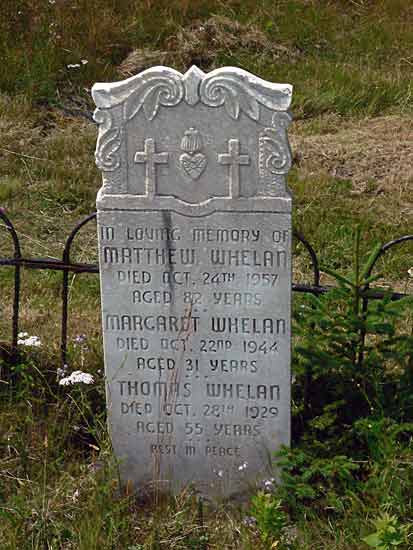 Matthew-Margaret and Thomas  Whelan