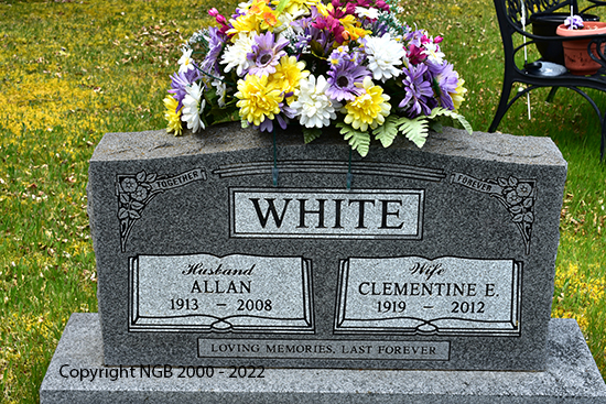 Allan & Clementine E. White