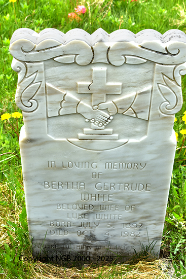 Bertha Gertrude White