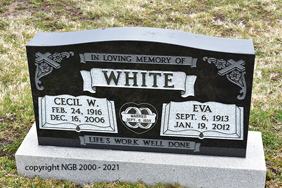 Cecil W. & Eva White