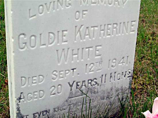 Goldie Katherine White