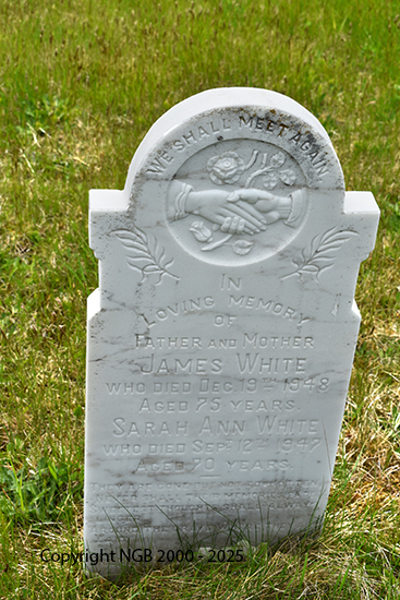 James & Sarah Ann White