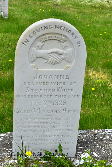 Stephen, Johanna & Wilfred Stephen White