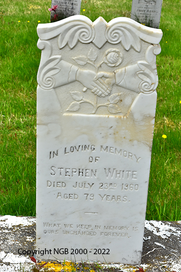 Stephen, Johanna & Wilfred Stephen White