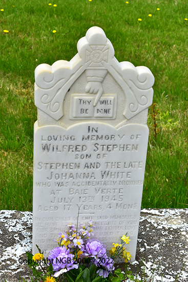 Stephen, Johanna & Wilfred Stephen White