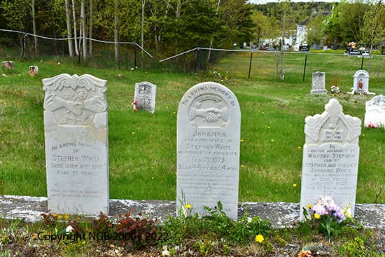 Stephen, Johanna & Wilfred Stephen White