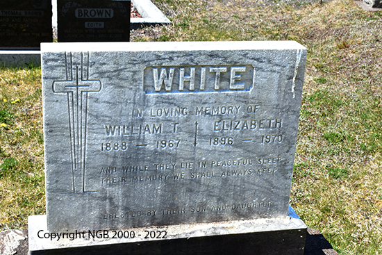 William T. & Elizabeth White