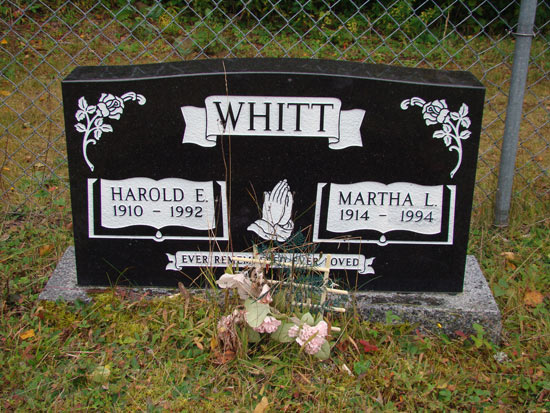 Harold and Marth Whitt