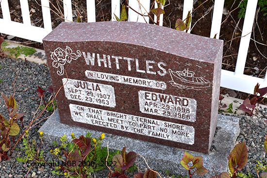 Edward & Julia Whittles