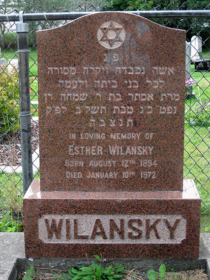 Esther Wilansky