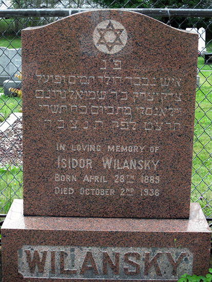 Isidor Wilansky