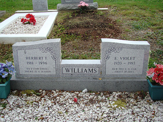 Herbert T. and E. Violet Williams