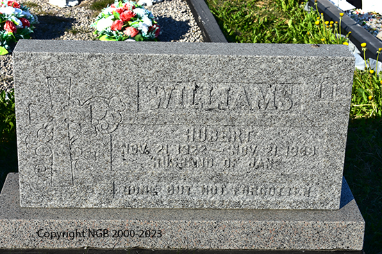 Hubert & Jane Williams