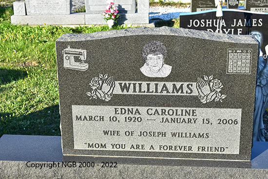 Joseph & Edna Caroline Williams