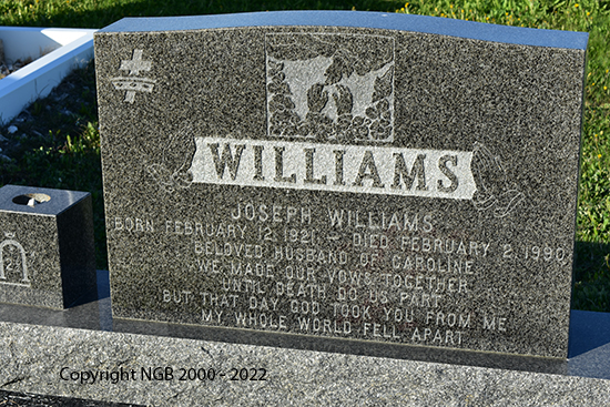 Joseph & Edna Caroline Williams