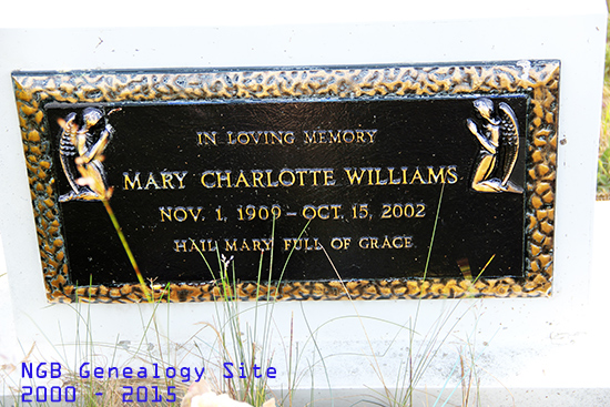 Mary Charlotte Williams