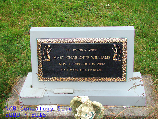 Mary Charlotte Williams