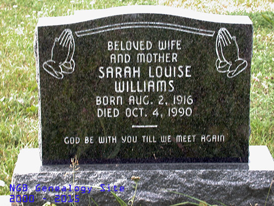 Sarah Louise Williams