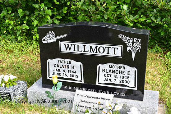 Calvin & Blanche Willmott