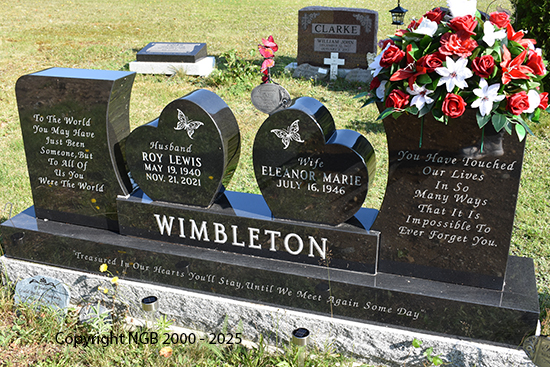 Roy Lewis & Eleanor Marie Wimbleton