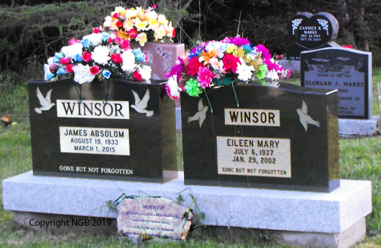 James Absolom & eileen Mary Winsor