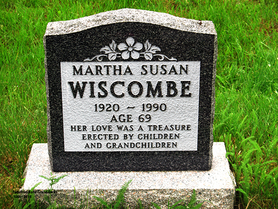 Martha Susan Wiscombe