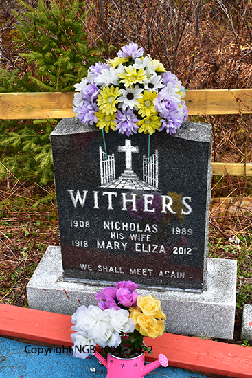 Nicholas & Mary Eliza Withers