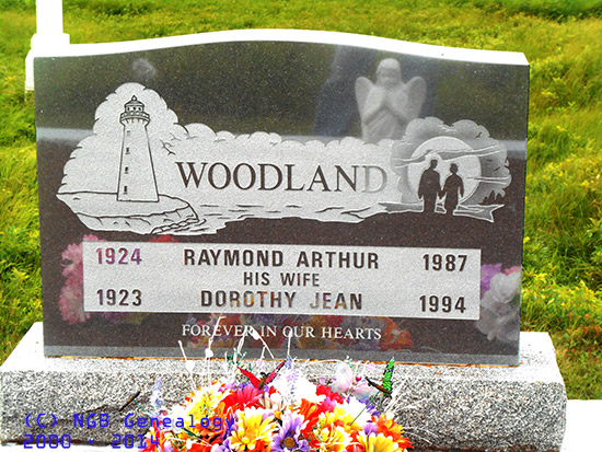 Raymond Arthur & Dorothy Jean Woodland