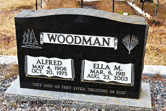 Alfred & Ella Woodman
