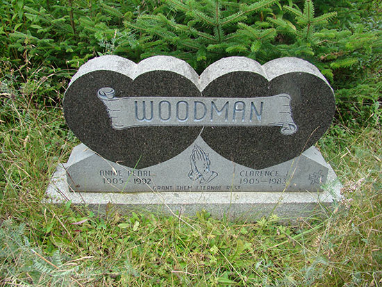 Annie and Clarence Woodman