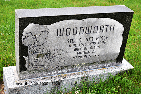 Stella Rita Peach Woodworth