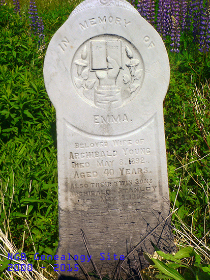 Emma, Archibald & Charles Young