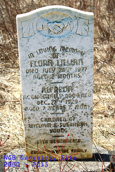 Flora Lillian & Alfreda Young