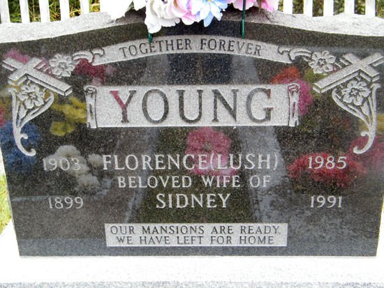 Florence (Lush) and Sidney Young
