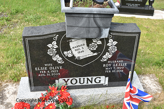 Roy Leslie & Elsie Olive Young
