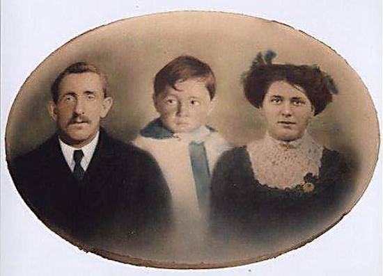 George, Eric & Annabelle Battiste