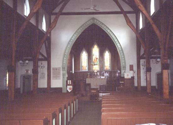 St. James Anglican Church - Interior