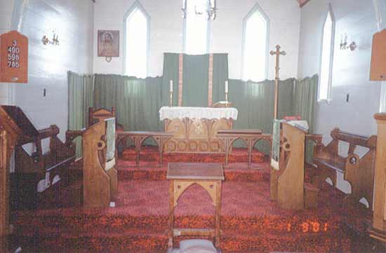 St. Peter's Anglican Church Interior