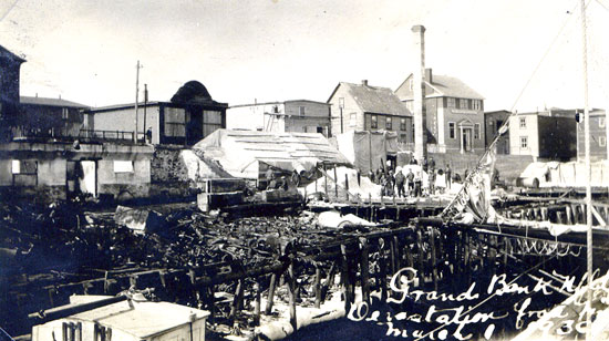 Grand bank Harbour 1930