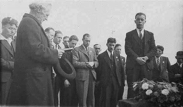 John T. Brushett Funeral