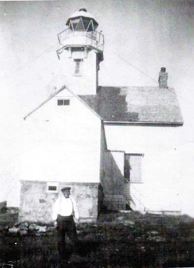 Henry Forward Sr. at the lighthouse