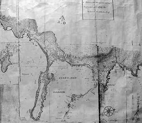 Map 1 of Ferryland - 1752