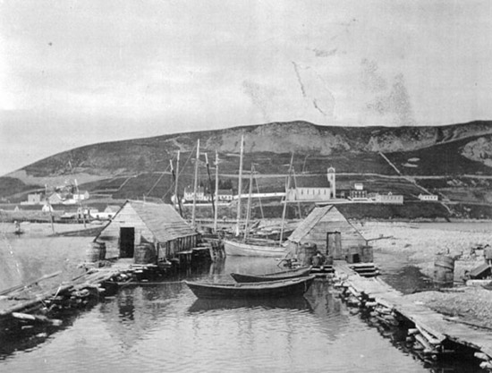 Pool Harbor Looking Toward Gaze From Pool (1890's)