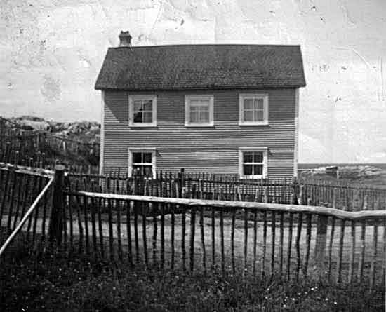 Grandfather Enos and Grandmother Eliza Mews' House