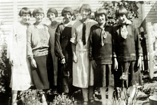 Seven Kennedy Girls