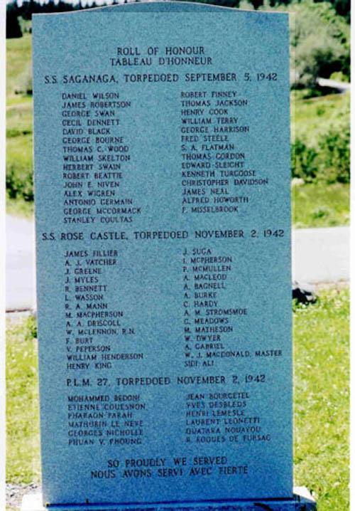 Bell Island Honour Roll