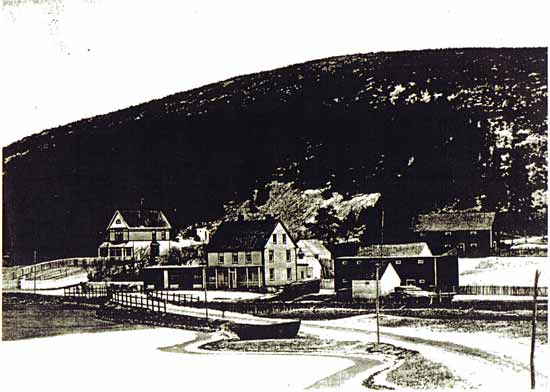 Noesworthy Buildings in North River - c1900