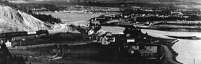 North River with Clarke's Beach in background
